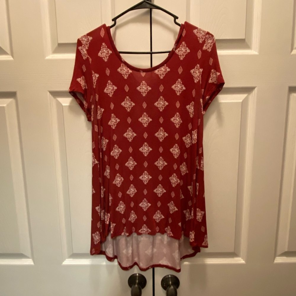 Red/White Top